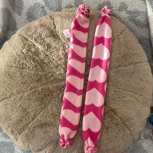 Pink Heart Patterned Pet Scarf